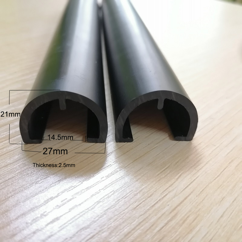 Perfil de PVC ignífugo del fabricante personalizado C-Channel para la tira de moldura de protección del proveedor de China